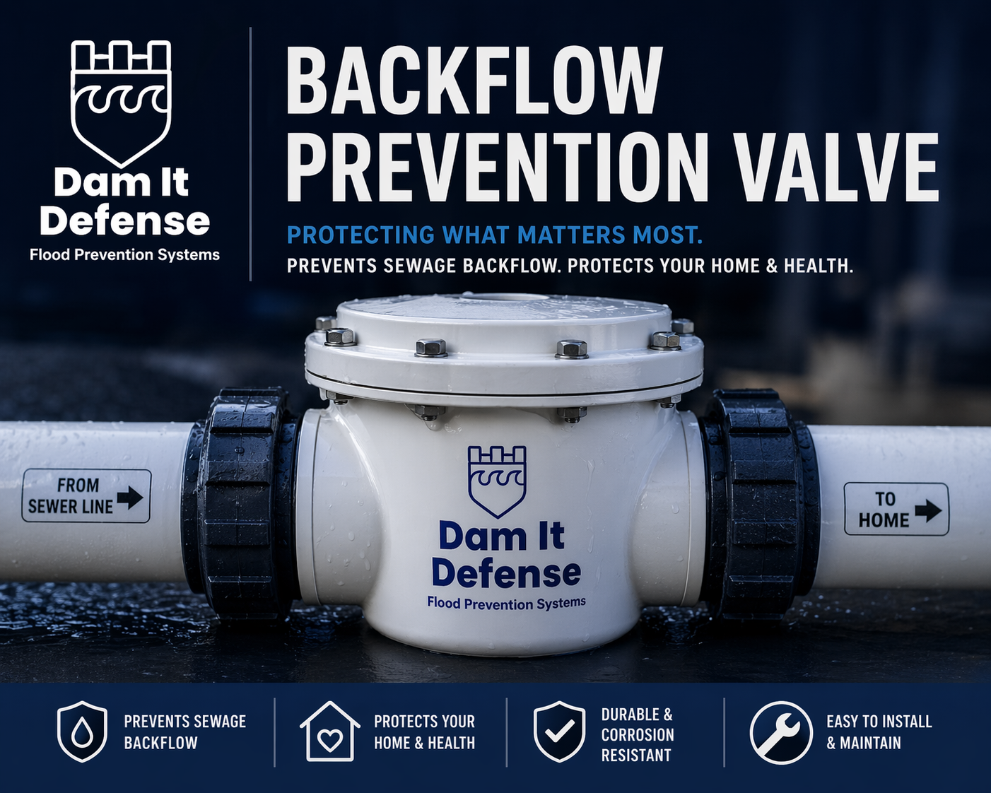 Backflow prevention valve hero image