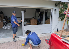 Dam It Defense installation team setting channel anchors on-site